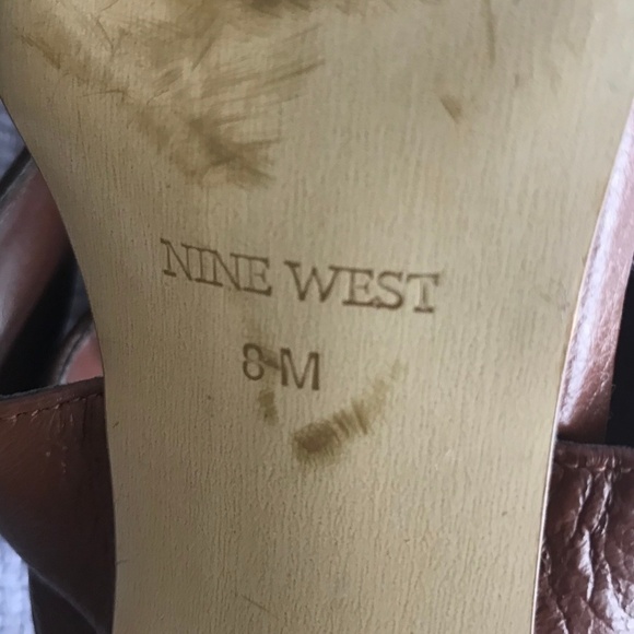 Nine West Tan Heels - Picture 8 of 8